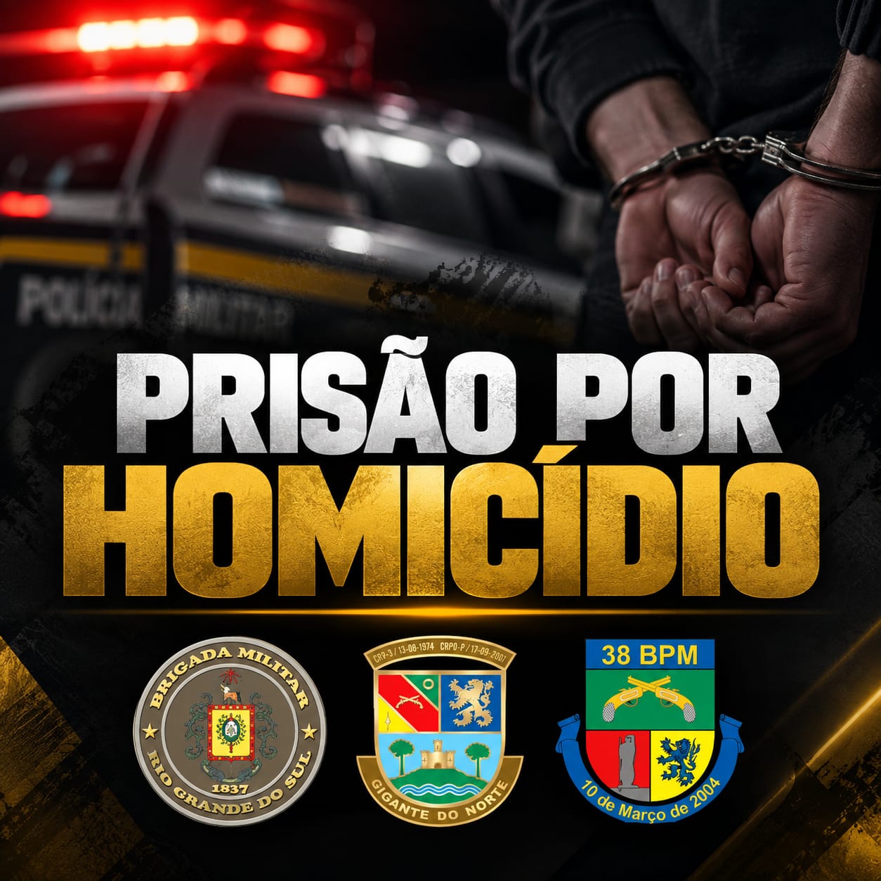 Homem é preso em flagrante por homicídio em Santo Antônio do Planalto