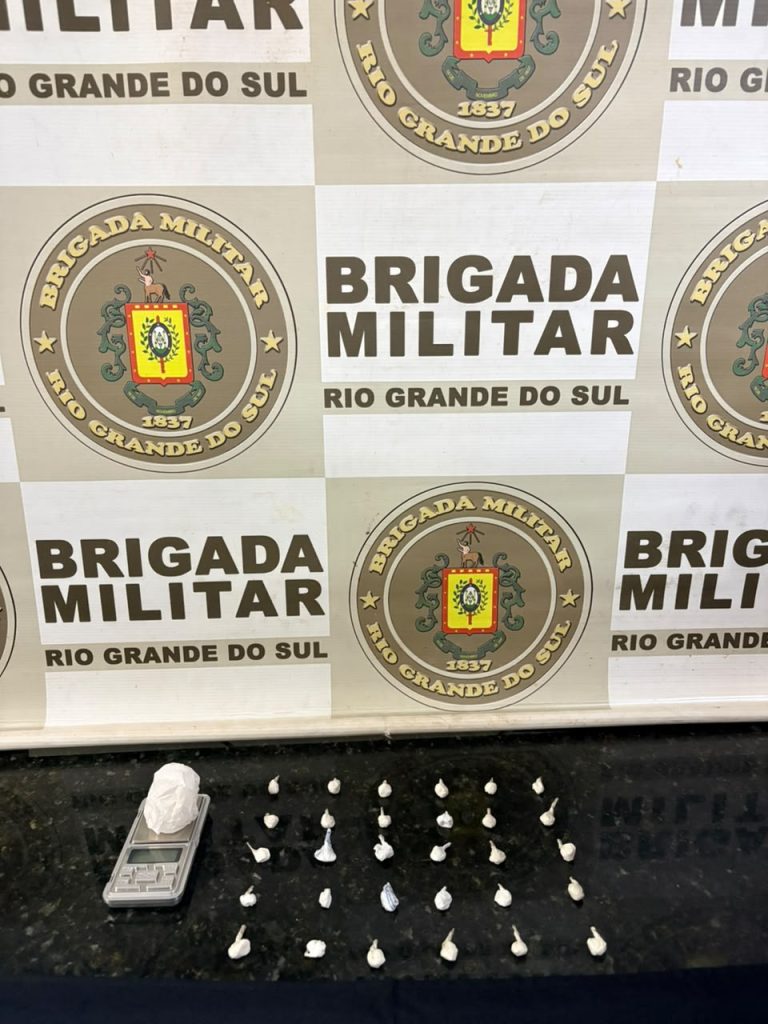 Prisão por tráfico de drogas em Carazinho