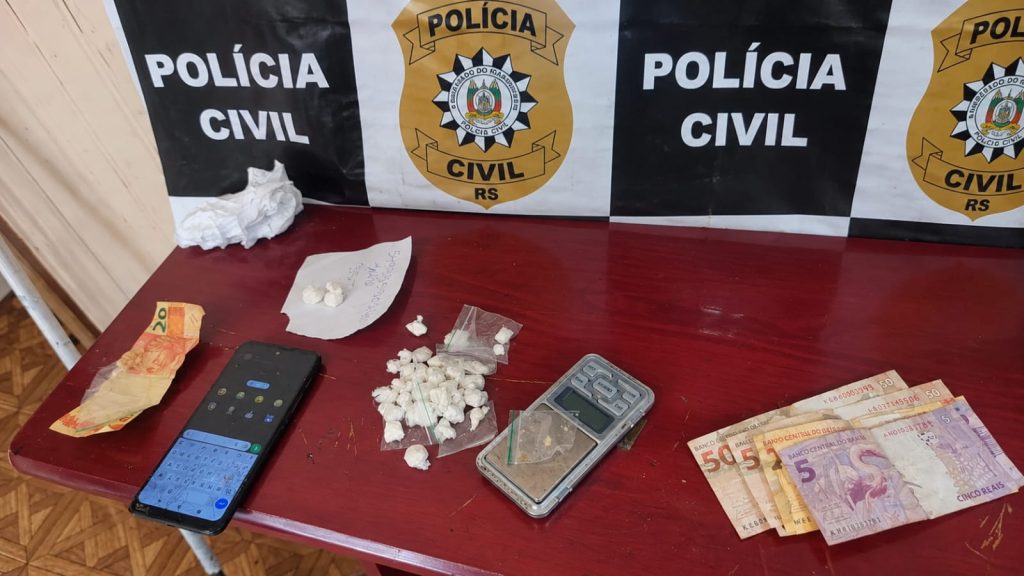 Polícia Civil apreende adolescente por tráfico de drogas em Rondinha