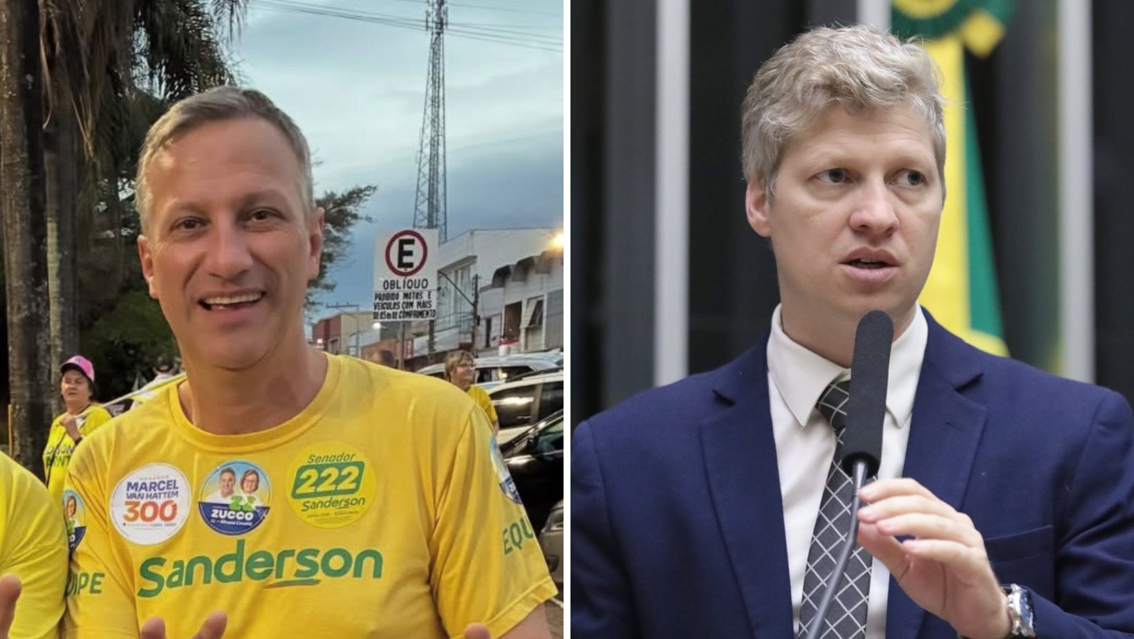 Sanderson (PL) e Marcel van Hattem (Novo) são eleitos senadores pelo RS