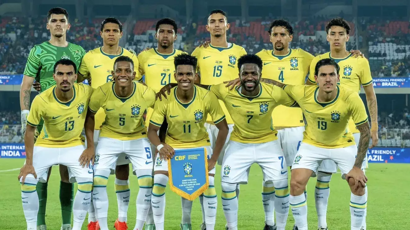 Seleção Brasileira goleia a Índia por 4 a 0 no último amistoso desta Data Fifa