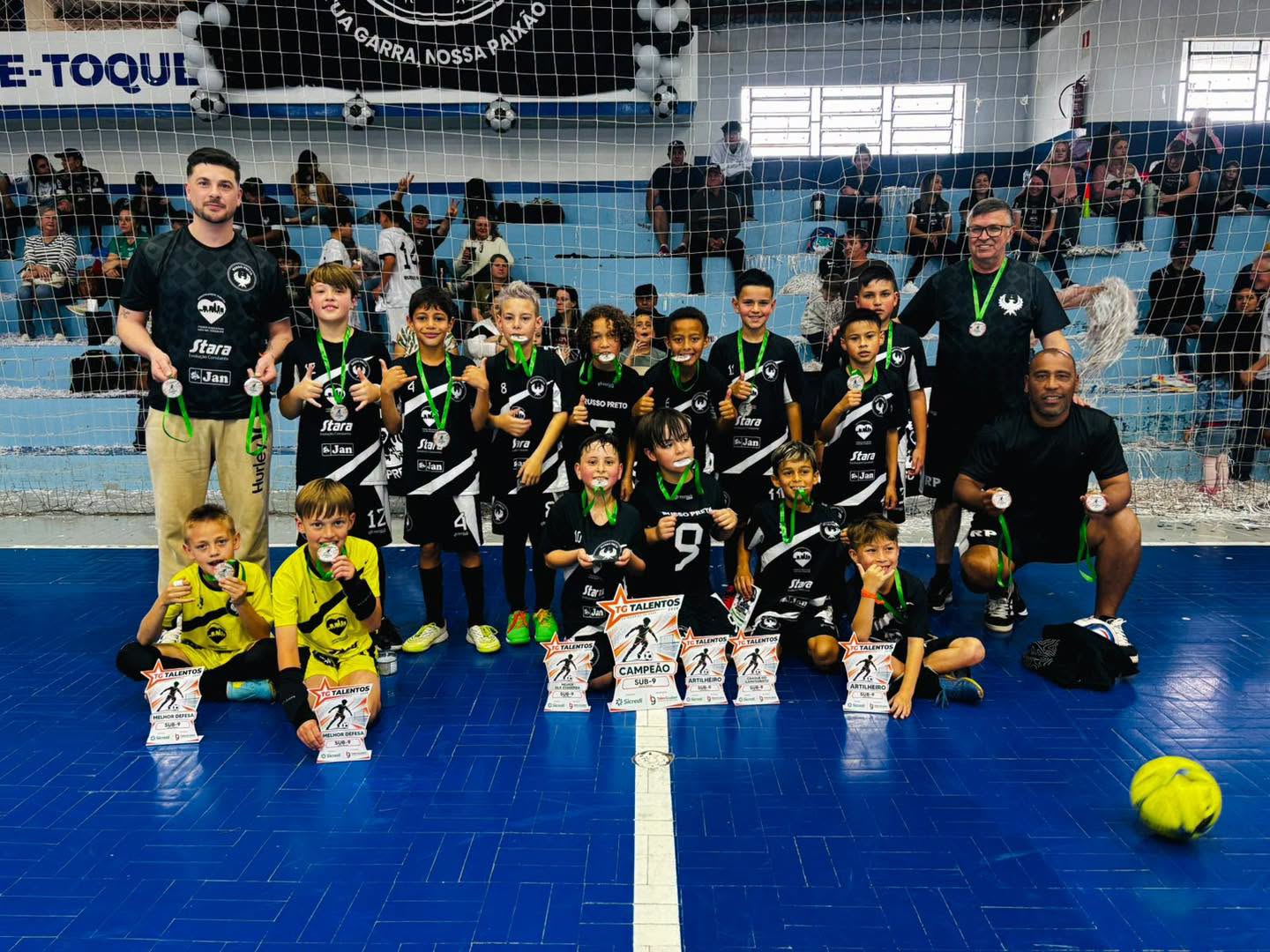 Sub-9 do Russo Preto é campeão da Taça TG Talentos 2026